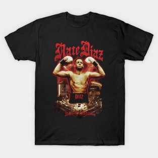 Nate Diaz July 6Th MMXXIV Signature T-Shirt